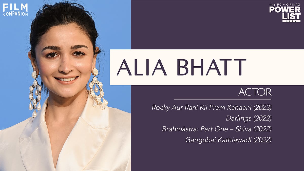 FCOrmax Power List of Actors 2025 Alia Bhatt